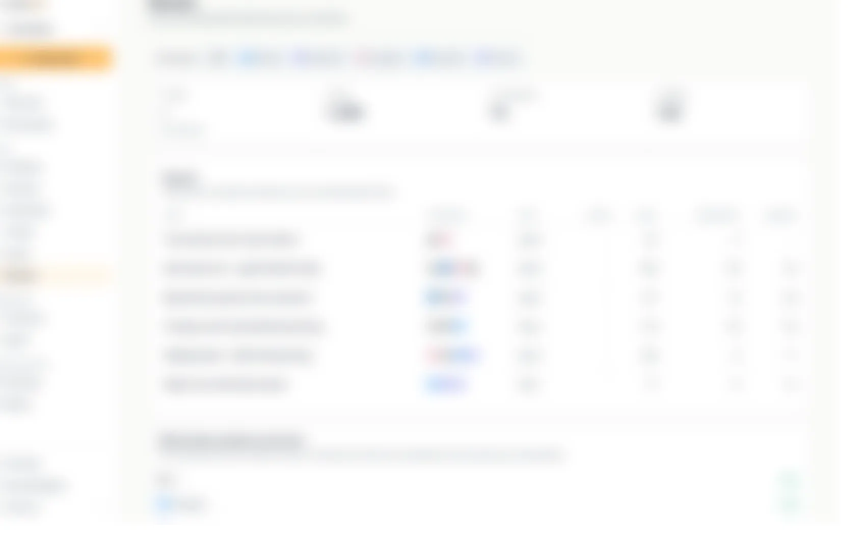 seenpaid Results page with revenue tracking off: total likes, comments and shares across channels, a by-post table of likes, comments and shares per post, views marked as not reported, and filter tabs for X, Bluesky, Mastodon, Instagram, Facebook and Discord